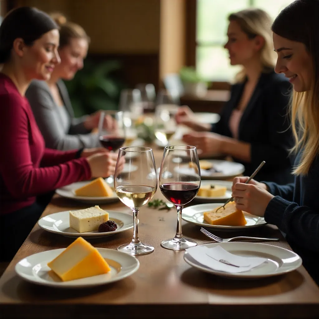 Cheese board arrangement